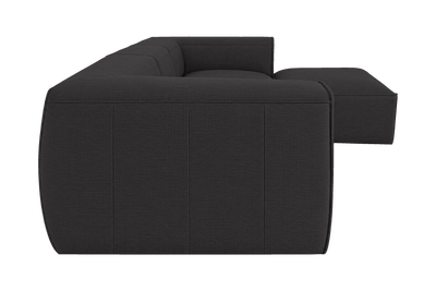Fred Large Right Chaise in Roni Ember
