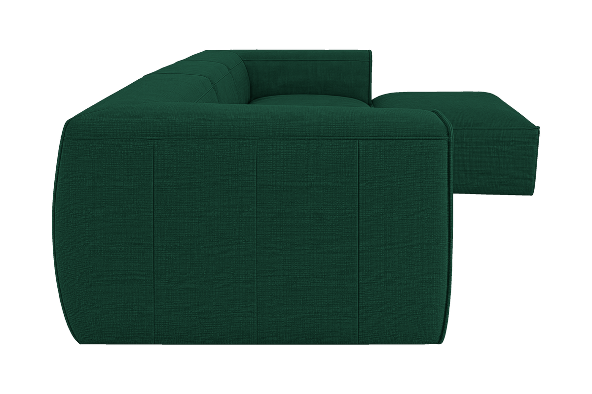 Fred Large Right Chaise in Roni Frog