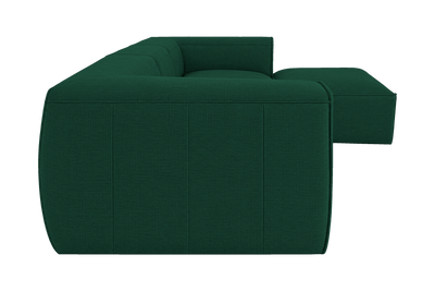 Fred Large Right Chaise in Roni Frog