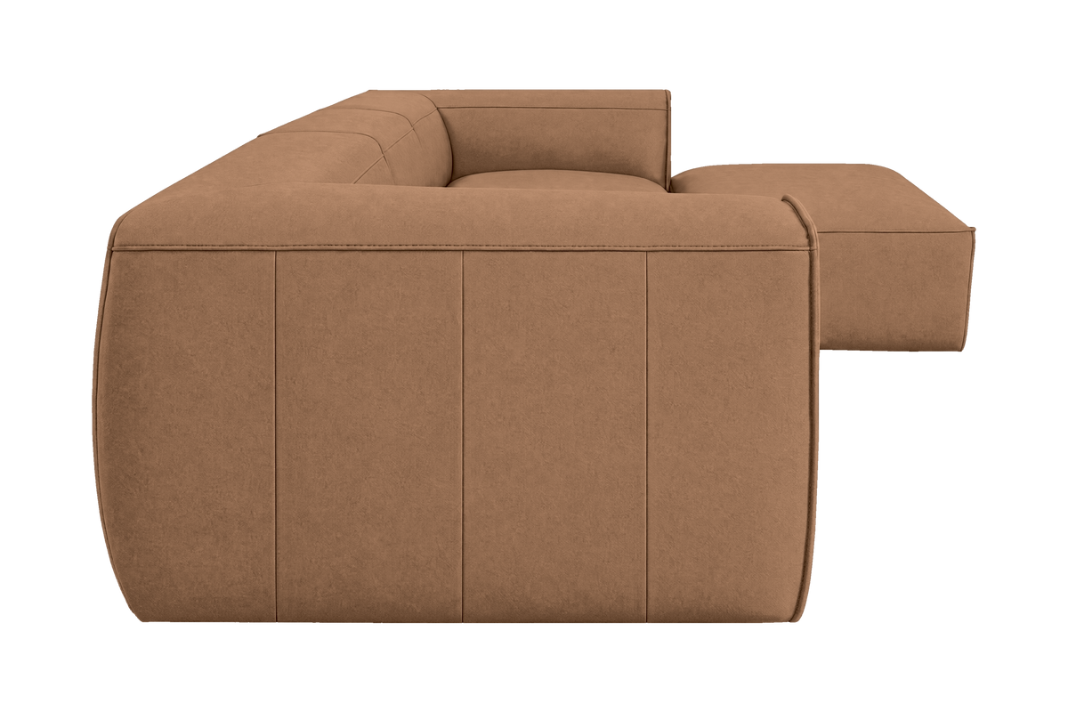 Fred Large Right Chaise in Fresco Hazel