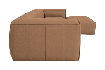 Fred Large Right Chaise in Fresco Hazel