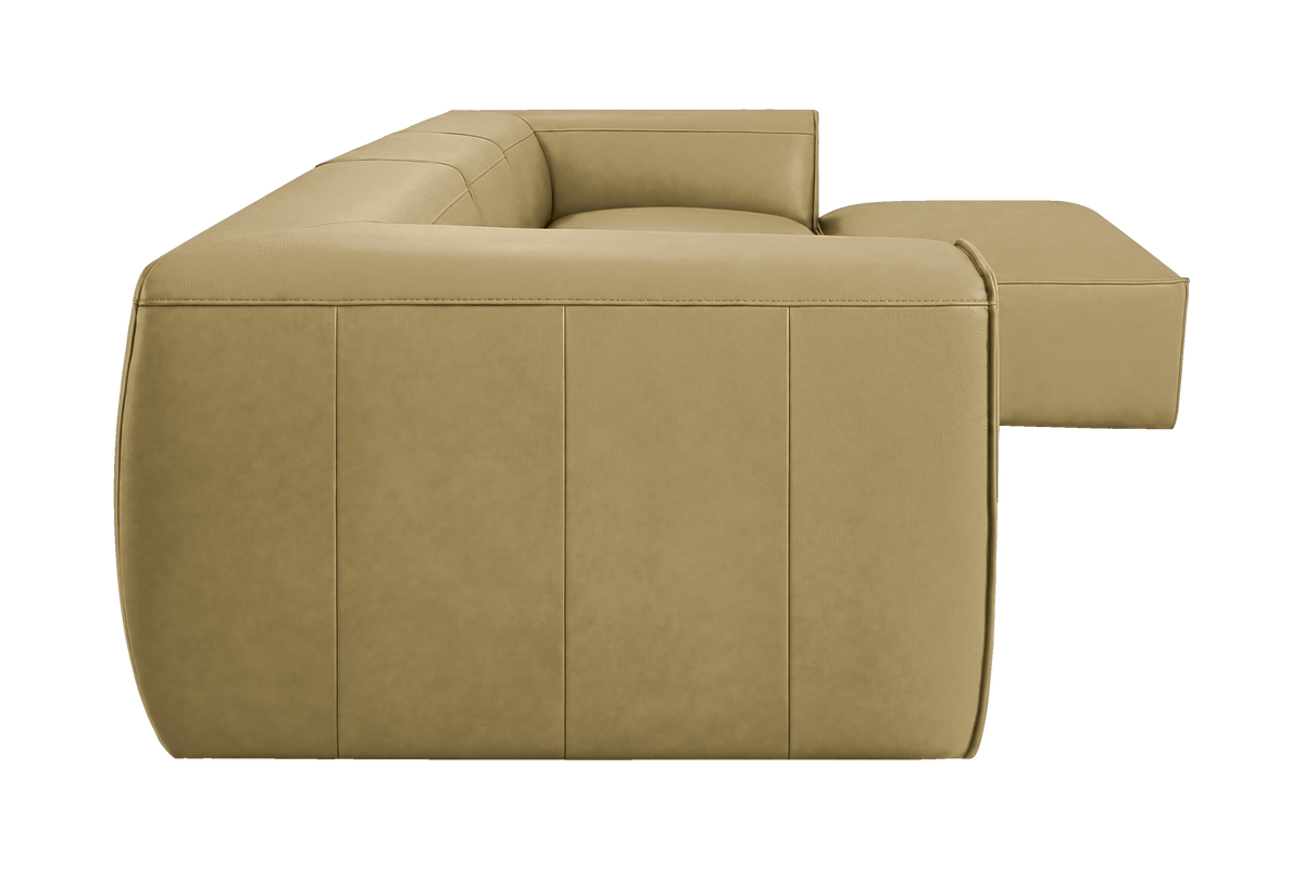 Fred Large Right Chaise in Marfa Olivia