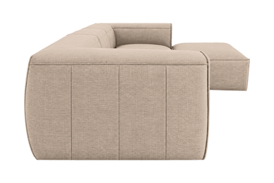 Fred Large Right Chaise in Roni Pine Nut