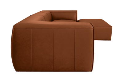 Fred Large Right Chaise in Marfa Pluto