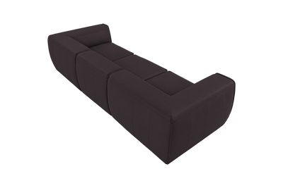 Fred Large Sofa in Dante Charcoal