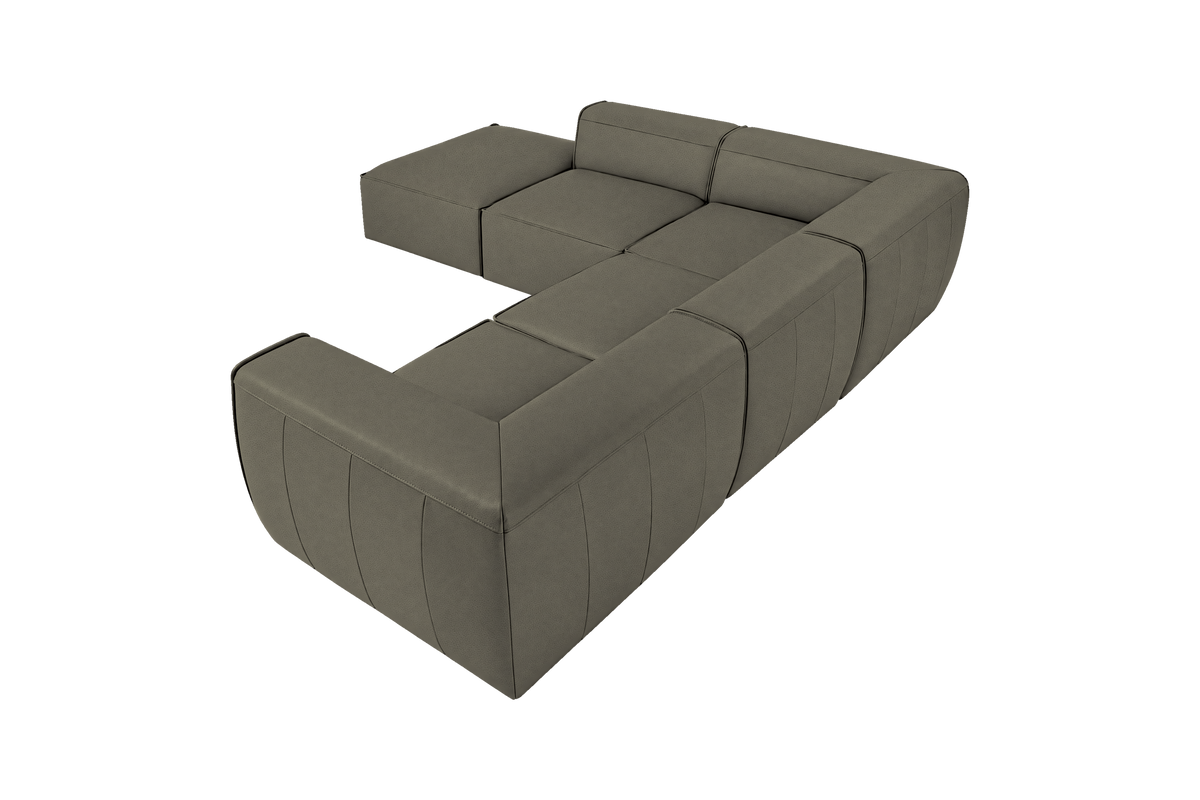 Fred Left Bumper Sectional in Felix Cos