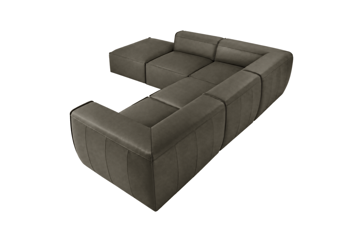 Fred Left Bumper Sectional in Marfa Cos