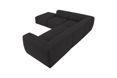 Fred Left Bumper Sectional in Roni Ember