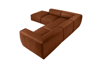 Fred Left Bumper Sectional in Marfa Pluto