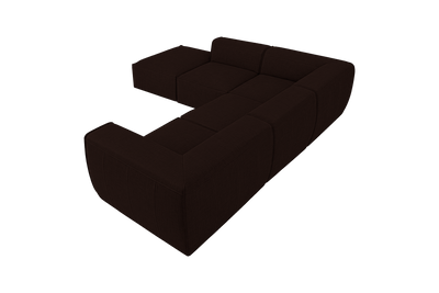 Fred Left Bumper Sectional in Mosquito Terra