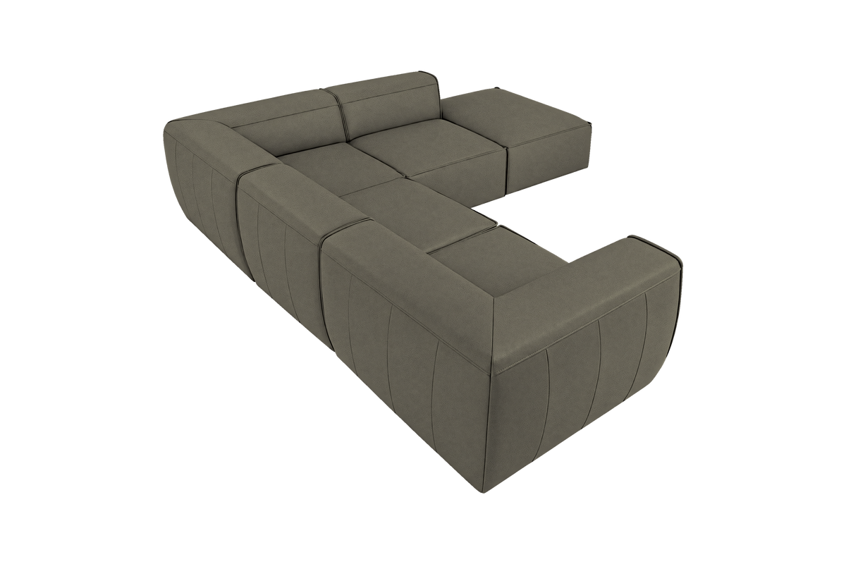 Fred Right Bumper Sectional in Felix Cos