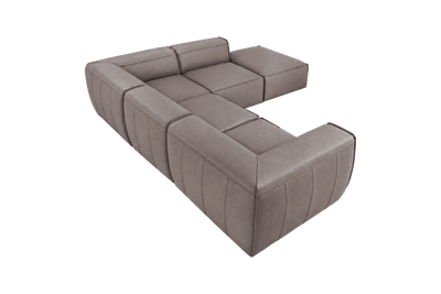Fred Right Bumper Sectional in Dante Cos
