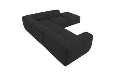 Fred Right Bumper Sectional in Roni Ember