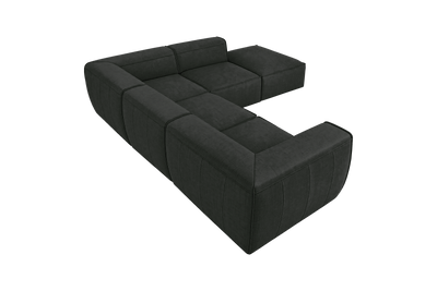 Fred Right Bumper Sectional in Mosquito Lola
