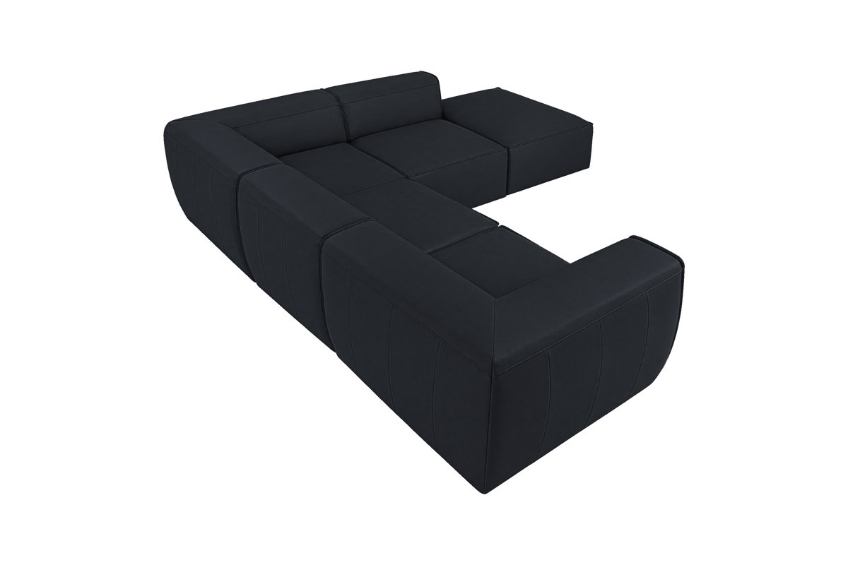 Fred Right Bumper Sectional in Marfa Lola