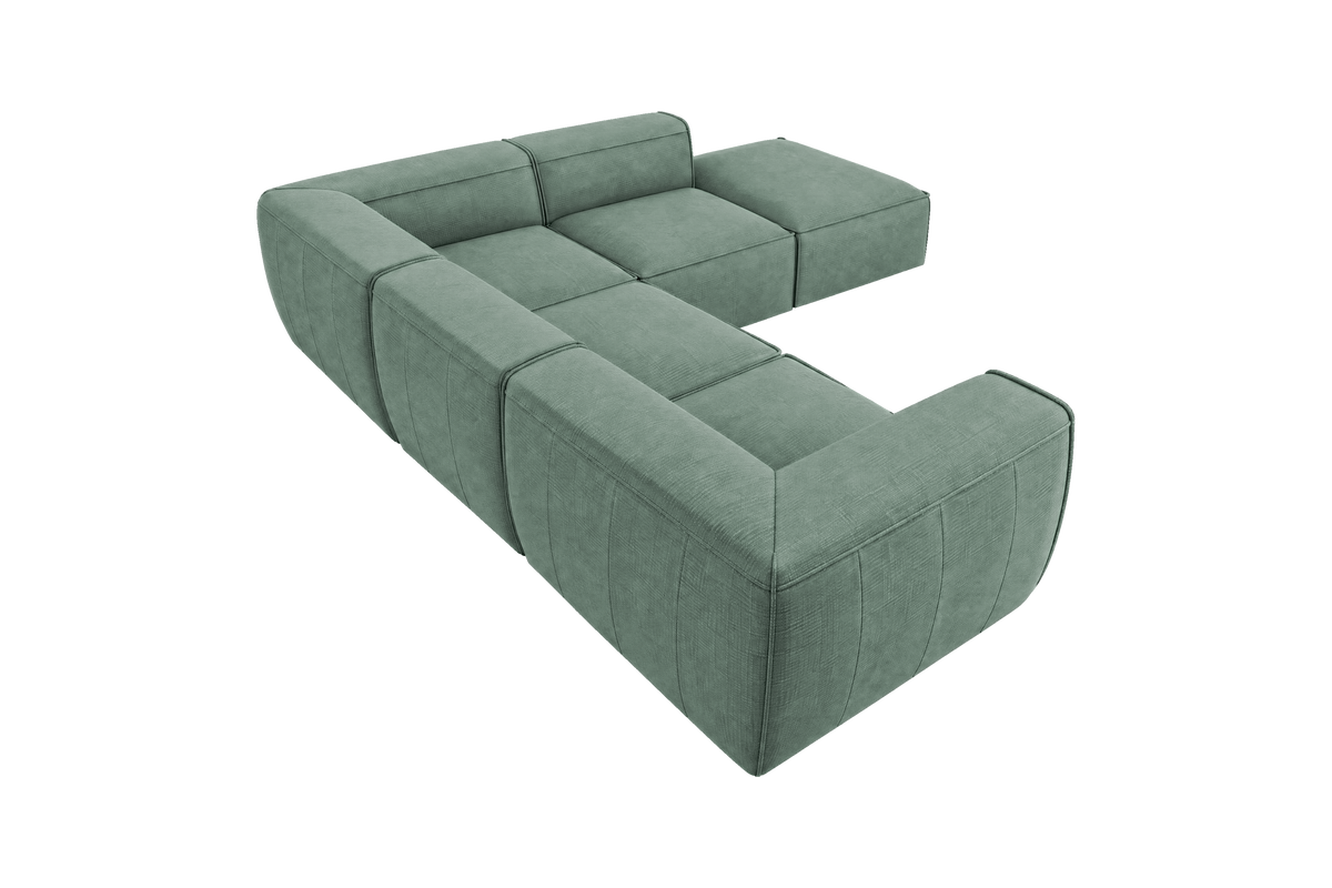 Fred Right Bumper Sectional in Roni Nane
