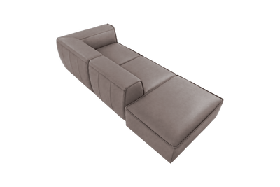 Fred Right Chaise Sofa in Dante Cos