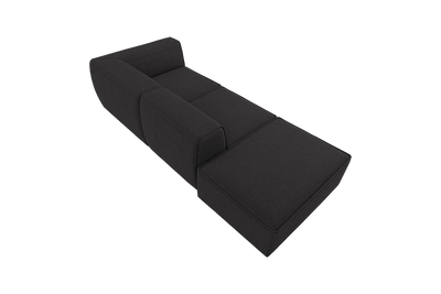 Fred Right Chaise Sofa in Roni Ember