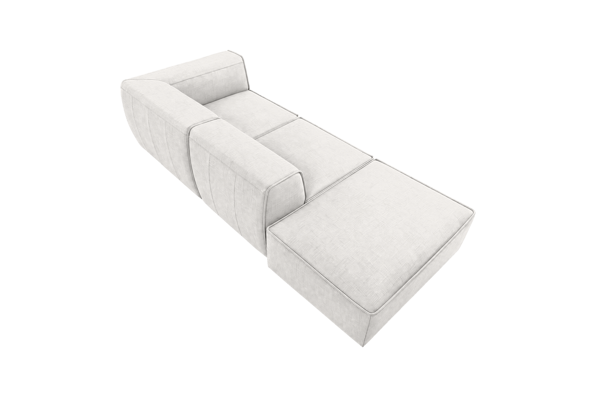 Fred Right Chaise Sofa in Mosquito Foam