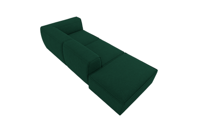 Fred Right Chaise Sofa in Roni Frog
