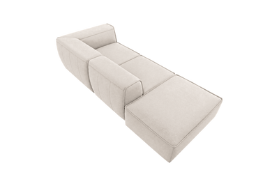 Fred Right Chaise Sofa in Fresco Milky