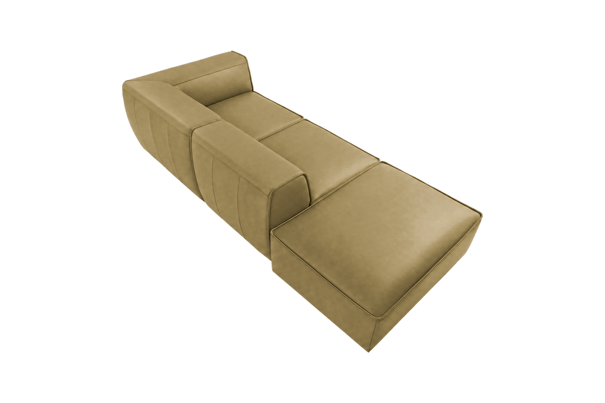 Fred Right Chaise Sofa in Marfa Olivia