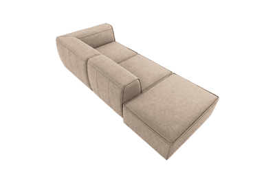Fred Right Chaise Sofa in Roni Pine Nut
