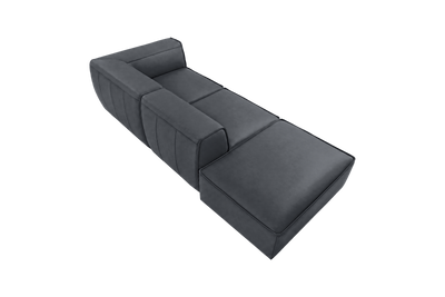 Fred Right Chaise Sofa in Dante Shark