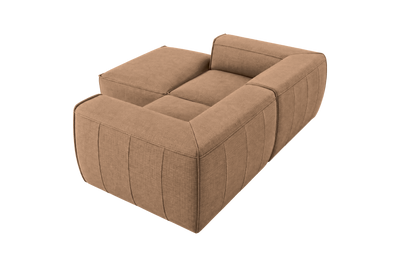 Fred Small Left Chaise in Roni Biscotti
