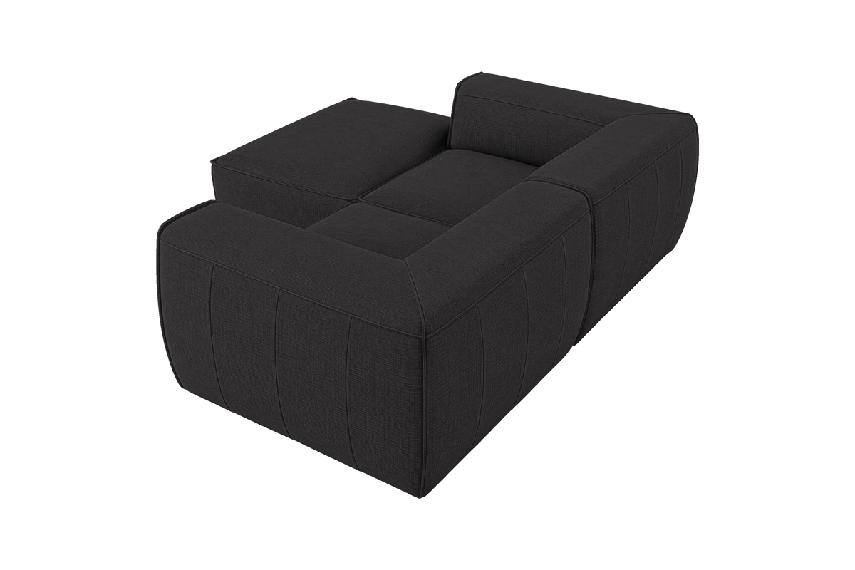 Fred Small Left Chaise in Roni Ember