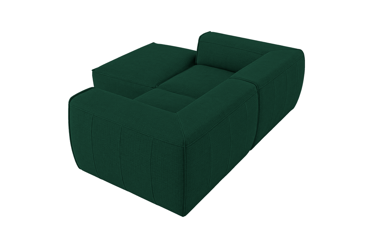 Fred Small Left Chaise in Roni Frog