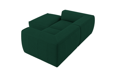 Fred Small Left Chaise in Roni Frog