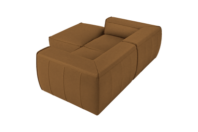Fred Small Left Chaise in Felix Pisco