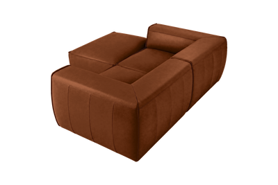 Fred Small Left Chaise in Marfa Pluto