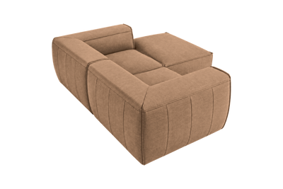 Fred Small Right Chaise in Roni Biscotti
