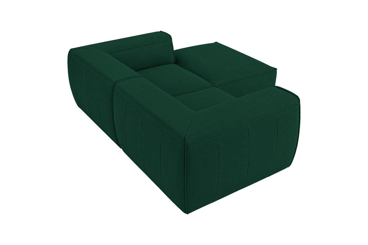 Fred Small Right Chaise in Roni Frog