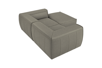 Fred Small Right Chaise in Felix Glace
