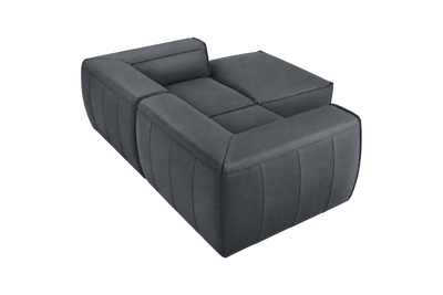 Fred Small Right Chaise in Dante Shark