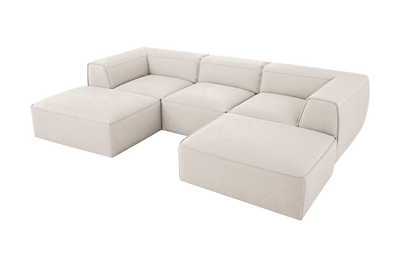 Fred U Shape in Fresco Milky