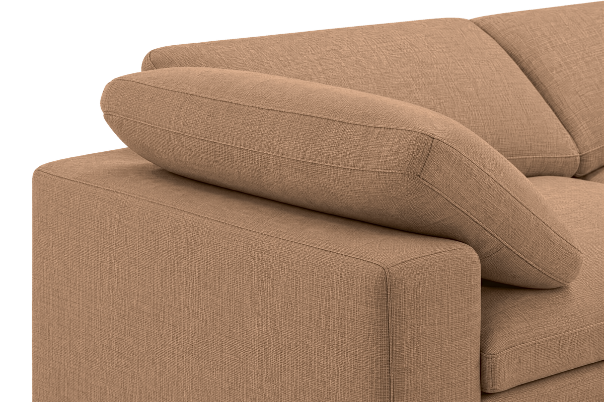 Goodman Large Sofa in Roni Biscotti