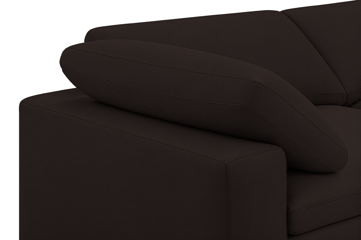 Goodman Large Sofa in Dante Ebony