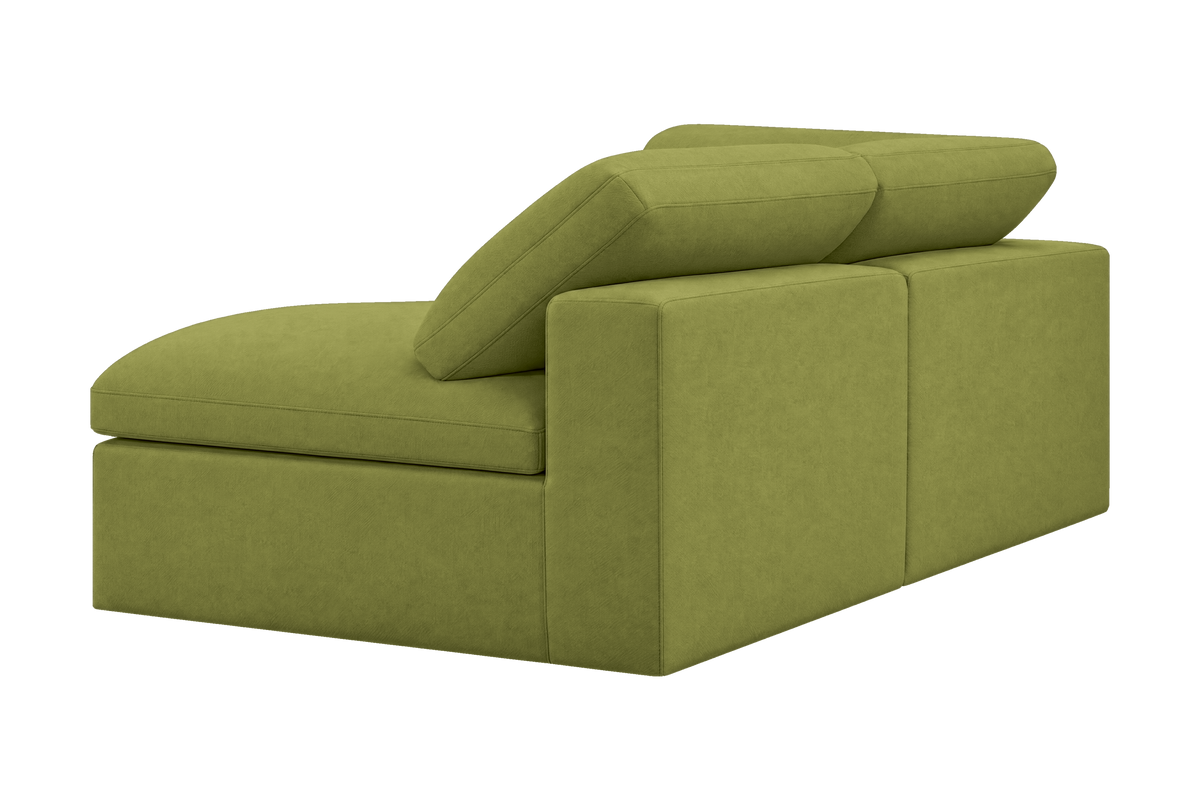 Goodman Left Sectional in Fresco Key Lime