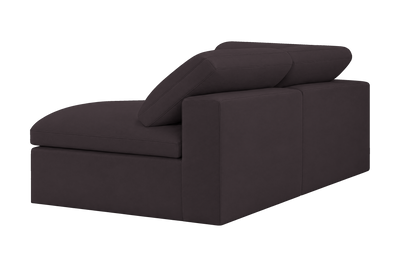 Goodman Luxe Open U Shape in Dante Charcoal