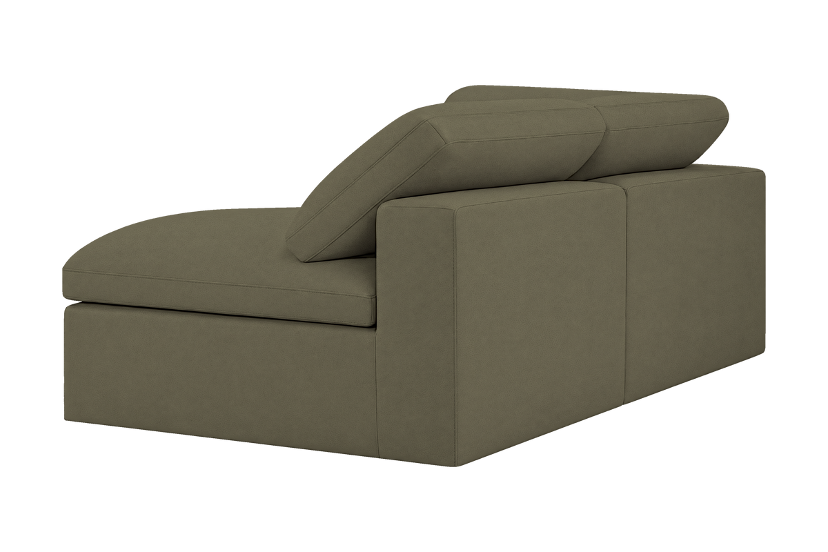 Goodman Mini Right Sectional in Felix Olive