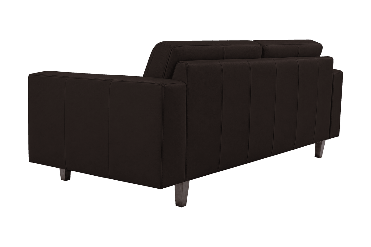 Jade Large Sofa in Dante Ebony