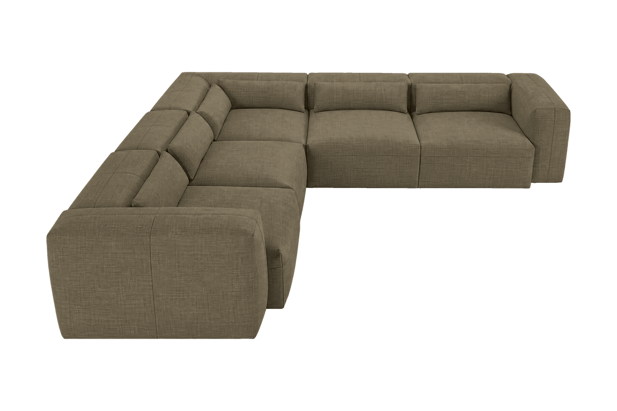 Jasmine Corner Sofa in Mosquito Malibu
