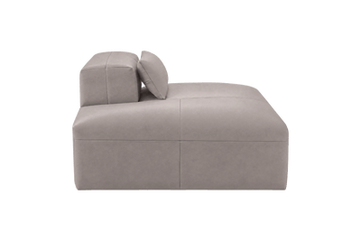 Jasmine Chaise Left in Momo Ash