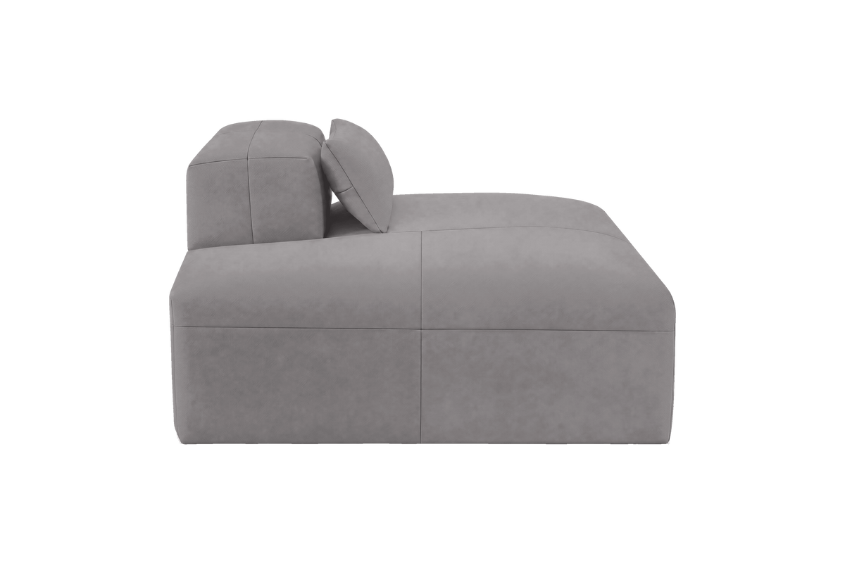 Jasmine Chaise Left in Dante Meteor