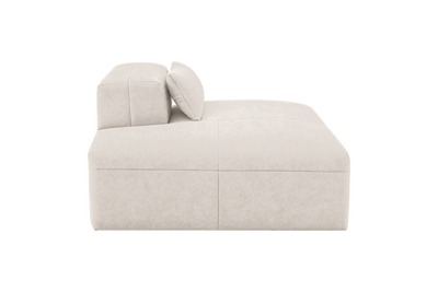 Jasmine Chaise Left in Fresco Milky