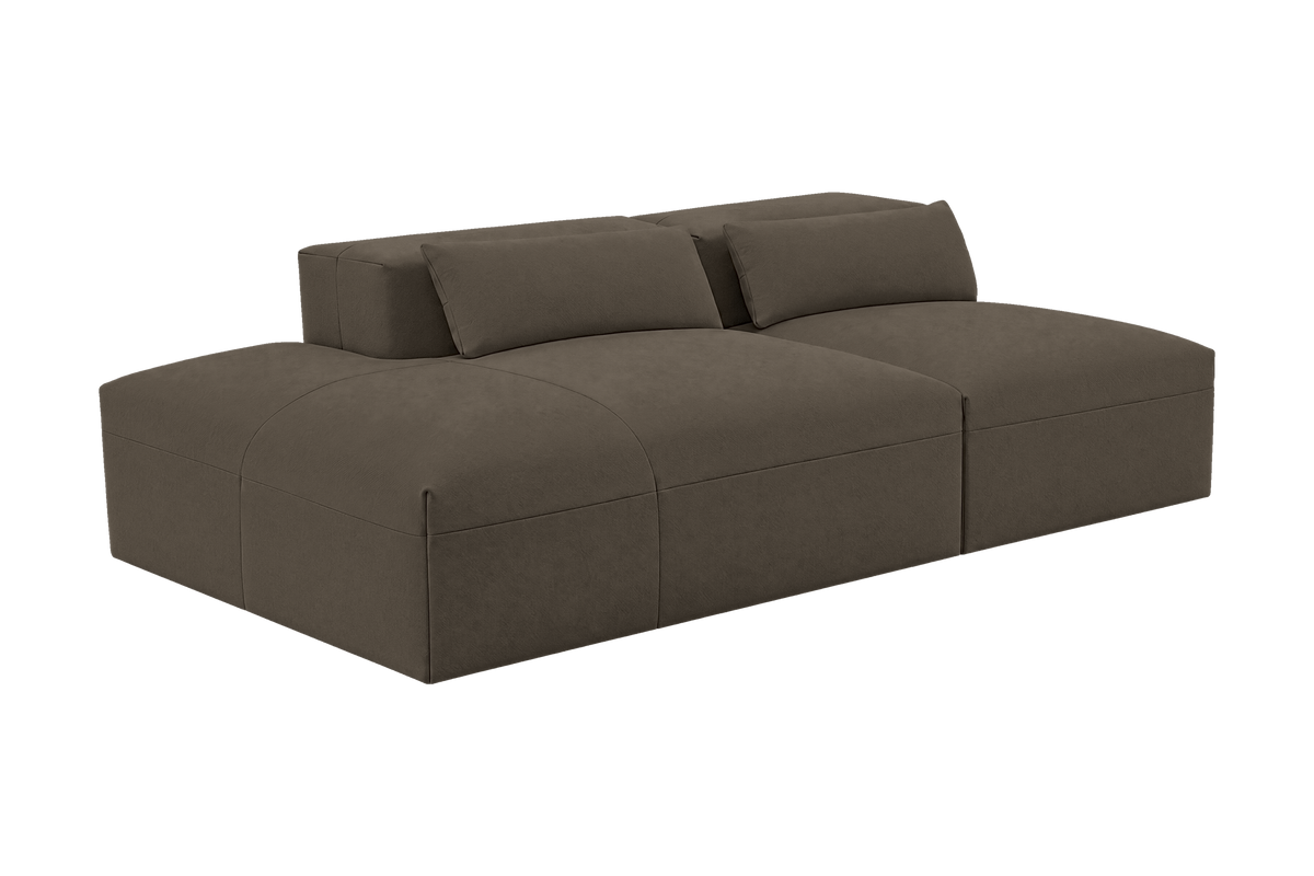 Jasmine Left Chaise Open Sofa in Fresco Cos